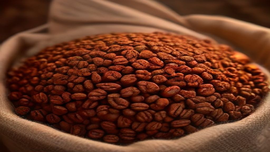 Gói cà phê 5kg Robusta rang mộc chất lượng cao của Cà Phê Mộc